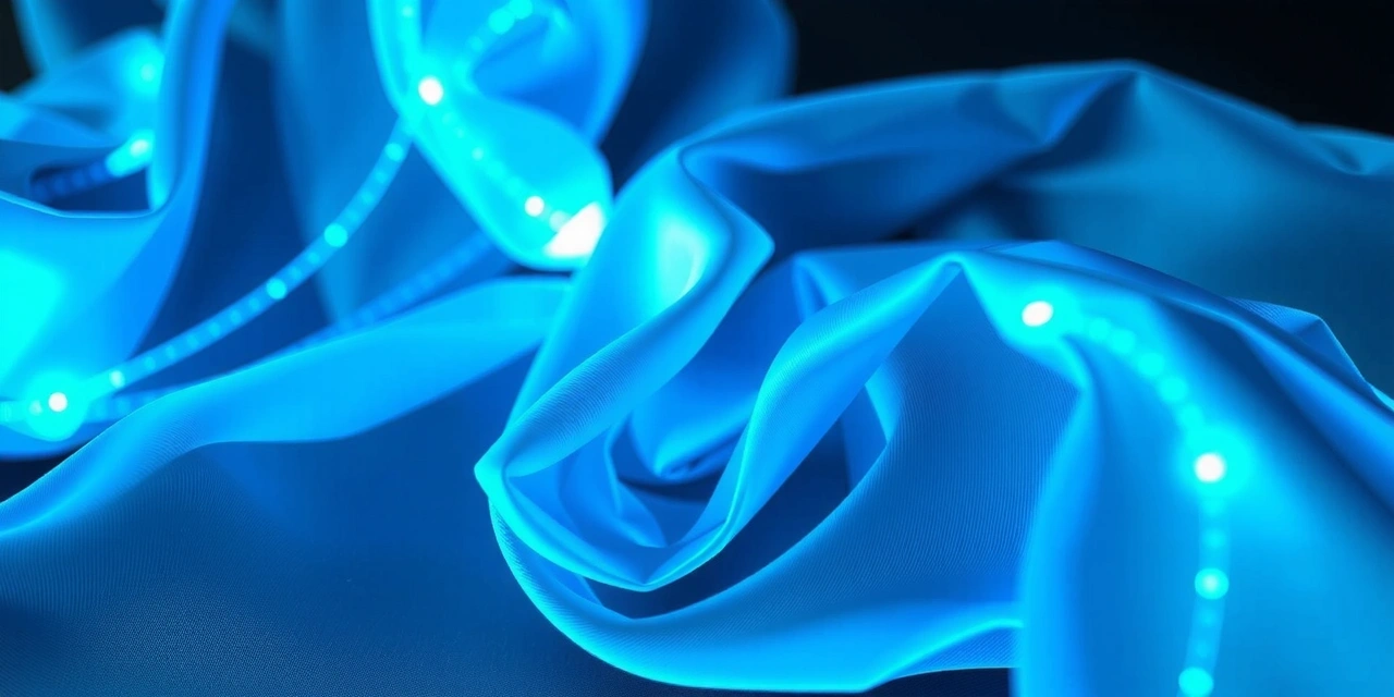 The Silk visual metaphor for data flow